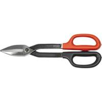 Tinner Snips, 2-3/4" Cut Length, Straight Cut MAS Chibougamau