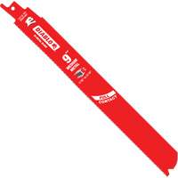 Medium Metal Reciprocating Saw Blade, Bi-Metal, 14-18 TPI, 9" L x 1" W MAS Chibougamau