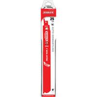 Reciprocating Blade for Auto Dismantling, Bi-Metal, 14-18 TPI, 9" L x 1" W MAS Chibougamau