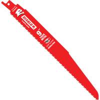 Reciprocating Blade for Thick Metal/Demolition, Bi-Metal, 8-10 TPI, 9" L MAS Chibougamau