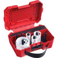 Trousse de scie-cloche &agrave; dents en carbure Hole Dozer, 9 morceaux MAS Chibougamau