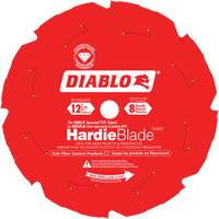 HardieBlade Cutting Saw Blade, 12", 8 Teeth, Fibre Cement Use MAS Chibougamau