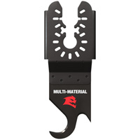Universal Fit High Carbon Steel 1-1/4" Oscillating Hook Knife MAS Chibougamau