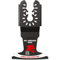 Demo Demon 2-1/2" Universal Fit Bi-Metal Oscillating Blades for Nail-Embedded Wood MAS Chibougamau