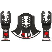 3-Piece Universal Fit Bi-Metal Oscillating Blade Set MAS Chibougamau