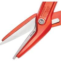 Cisaille d'&eacute;tain en aluminium dentel&eacute; de 13" avec poign&eacute;e tremp&eacute;e, Longueur de coupe de 3", Coupe Droit MAS Chibougamau