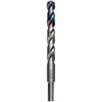 Metal Demon Drill Bit for Mild, Hardened and Stainless Steels, 31/64", 4" Flute, 130° Point MAS Chibougamau