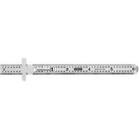 Industrial Precision Flexible Ruler, 6" L, Steel MAS Chibougamau