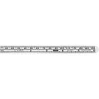 Economy Precision Flexible Ruler, 6-1/2" L, Steel MAS Chibougamau