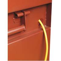 Jobsite Shelf Cabinet, Steel, 47.5 Cubic Feet, Red MAS Chibougamau