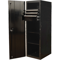 Armoire lat&eacute;rale s&eacute;rie RX, 3 tiroirs, 19" la x 25" p x 61" h, Noir MAS Chibougamau