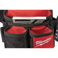 Contractor Work Belt With  Suspension Rig, Nylon, Black MAS Chibougamau