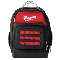 Ultimate Jobsite Backpack, 20" L x 17" W, Black, Ballistic MAS Chibougamau