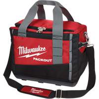 Sacs &agrave; outils Packout, Nylon balistique, 2 pochettes, Noir/Rouge MAS Chibougamau