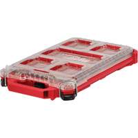 Packout Compact Low-Profile Organizer, 16-2/5" x 9-3/4" x 2-1/2", Black/Red MAS Chibougamau