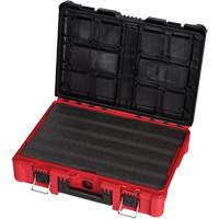 Packout Tool Case with Customizable Insert, 20-7/10" x 15-1/5" x 6-1/5", Black/Red MAS Chibougamau