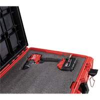 Packout Tool Case with Customizable Insert, 20-7/10" x 15-1/5" x 6-1/5", Black/Red MAS Chibougamau