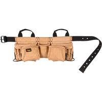 Carpenter's Tool Belt, Leather, Tan MAS Chibougamau
