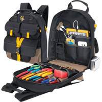 E-Charge Back Pack, 13-1/2" L x 5-1/4" W, Black, Polyester MAS Chibougamau