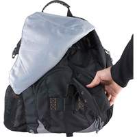 Sac &agrave; dos pour outils 5143 Arsenal, 15" lo x 8" la, Noir, Polyester MAS Chibougamau
