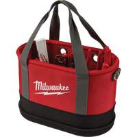 Aerial Utility Oval Bag, Ballistic Nylon, 14 Pockets, Black/Red MAS Chibougamau