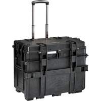 Coffre &agrave; outils militaire mobile avec tiroirs, 8 tiroirs, 22-4/5" la x 15" p x 18" h, Noir MAS Chibougamau