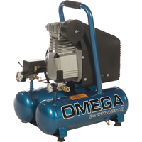 Portable Contractor Series Compressors - Oil Lube, Direct Drive, Electric, 3.3 Gal. (4 US Gal), 125 PSI, 115/1 V MAS Chibougamau