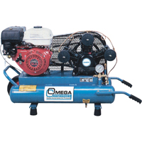 Contractor Series Air Compressors, Gas, 6.6 Gal. (8 US Gal), 125 PSI MAS Chibougamau