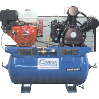 Compresseurs d'air s&eacute;rie industrielle - Compresseurs &agrave; moteur, 25 gal. (30 gal. US) MAS Chibougamau