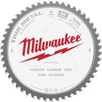 Dry Cut Circular Saw Blade, 8", 50 Teeth, Metal Use MAS Chibougamau