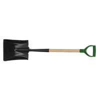 Pelle carr&eacute;e, Bois, Lame Acier durci, Manche en Prise en D, Longueur 29" MAS Chibougamau