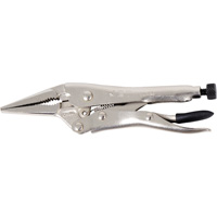 Pinces verrouillables super robustes J6LN avec couteau, Longueur 6", Bec long MAS Chibougamau