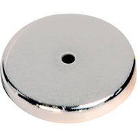 Low Profile Cup Magnets, 1-1/4" Dia., 7 lbs. Pull MAS Chibougamau