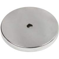 Low Profile Cup Magnets, 1-1/4" Dia., 35 lbs. Pull MAS Chibougamau