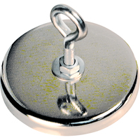 Low Profile Cup Magnets, 2-5/8" Dia., 41  lbs. Pull MAS Chibougamau