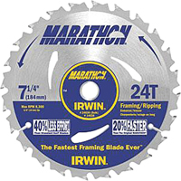 Contractor Saw Blades - Marathon&reg; Saw Blades, 7-1/4", 24 Teeth MAS Chibougamau