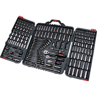 Jeux de douilles et cl&eacute;s SAE/m&eacute;triques 1/4", 3/8" et 1/2", 210 Mcx, Profond MAS Chibougamau