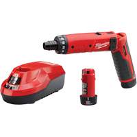 Ensemble tournevis hexagonaux M4, 1/4", 4 V, 44 lb-po couple max., Lithium-ion bloc-pile MAS Chibougamau