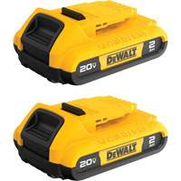 Max* Compact Batteries, Lithium-Ion, 20 V, 2 A MAS Chibougamau