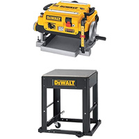 2-Speed Thickness Planer with Stand, 19-3/4" W x 22-1/2" L x 13-1/2" H, 20000 RPM No Load Speed MAS Chibougamau