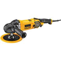 Variable Speed Polisher with Soft Start, 9"/7" Pad, 120 V, 12 A, 0-3500 RPM MAS Chibougamau