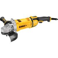 Large Angle Grinder with No Lock-On Switch, 7", 120 V, 15 A, 8500 RPM MAS Chibougamau