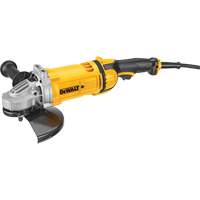 Large Angle Grinder with No Lock-On Switch, 9", 120 V, 15 A, 6500 RPM MAS Chibougamau