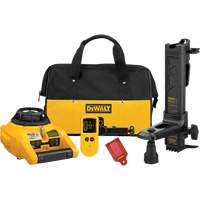 Interior and Exterior Rotary Laser Level Kit, 150' (45 m), 635 Nm MAS Chibougamau