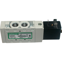 Pilot 5-Way 2-Position 4-Way Solenoid Valves, 1/8" Pipe, 150 PSI MAS Chibougamau