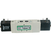 Pilot 5-Way 2-Position 4-Way Solenoid Valves, 3/8" Pipe, 150 PSI MAS Chibougamau