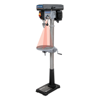 Perceuses &agrave; colonne de plancher avec laser, 13", Mandrin 5/8", 3600 tr/min MAS Chibougamau