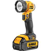 Max Work Light, LED, 110 Lumens, 11 Hrs. Run Time, Rechargeable Battery, Plastic MAS Chibougamau