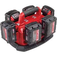 Chargeur de type s&eacute;quentiel pour six piles M18, 18 V, Lithium-ion MAS Chibougamau