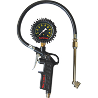 Tire Pressure Gauges - Dual Wheel Type- Pistol Grip Dial Inflator Gauges MAS Chibougamau